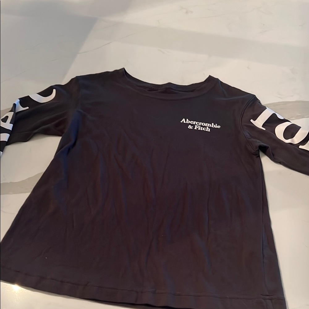 Abercrombie & Fitch Kids Black Long Sleeve Shirt